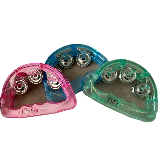 Light up tambourines - Picture 3 of 4